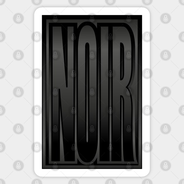 NOIR Sticker by Jokertoons